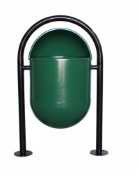 Basurero Capsular Para Apernar Placa Redonda