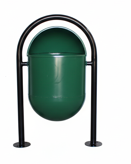 Basurero Capsular Para Apernar Placa Redonda: imagen 1