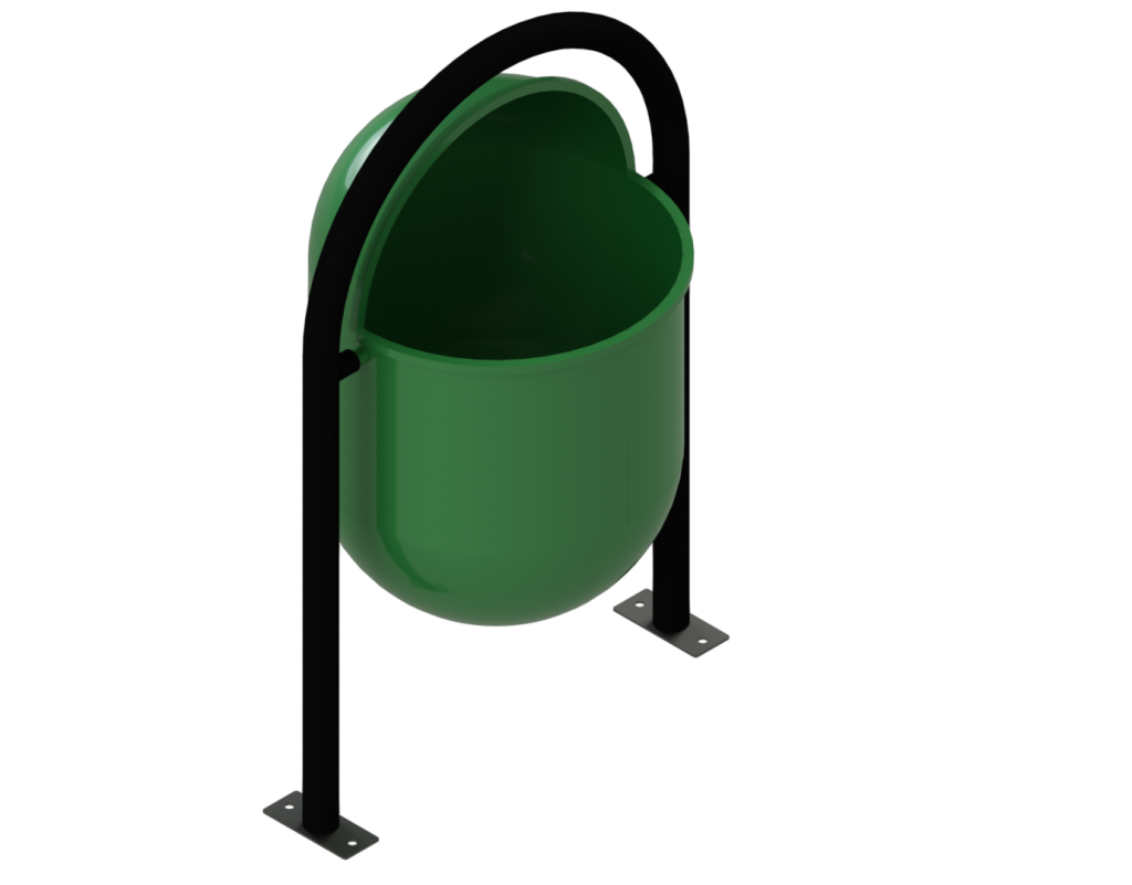 Basurero Capsular Para Apernar Placa Recta