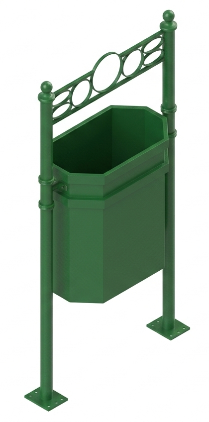 Basurero Alameda c/ Circulos Apernar Recta: imagen 1