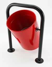 Basurero Circular Apernar Recta