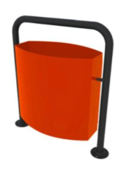 Basurero Liverpool Simple Apernar Recta