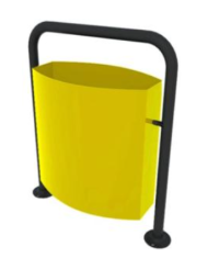 Basurero Liverpool Simple Apernar Recta