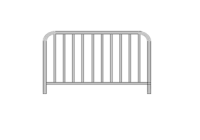 Valla Peatonal Curva 2000x1000mm